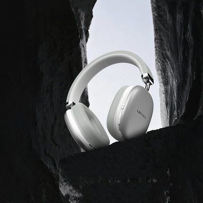 Lenyes LH87 TWS Kulak Üstü Bluetooth Kulaklık v5.3 Gümüş