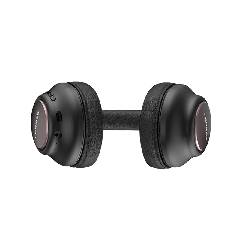 Lenyes LH89 ANC Özellikli TWS Kulak Üstü Bluetooth Kulaklık v5.3 Siyah