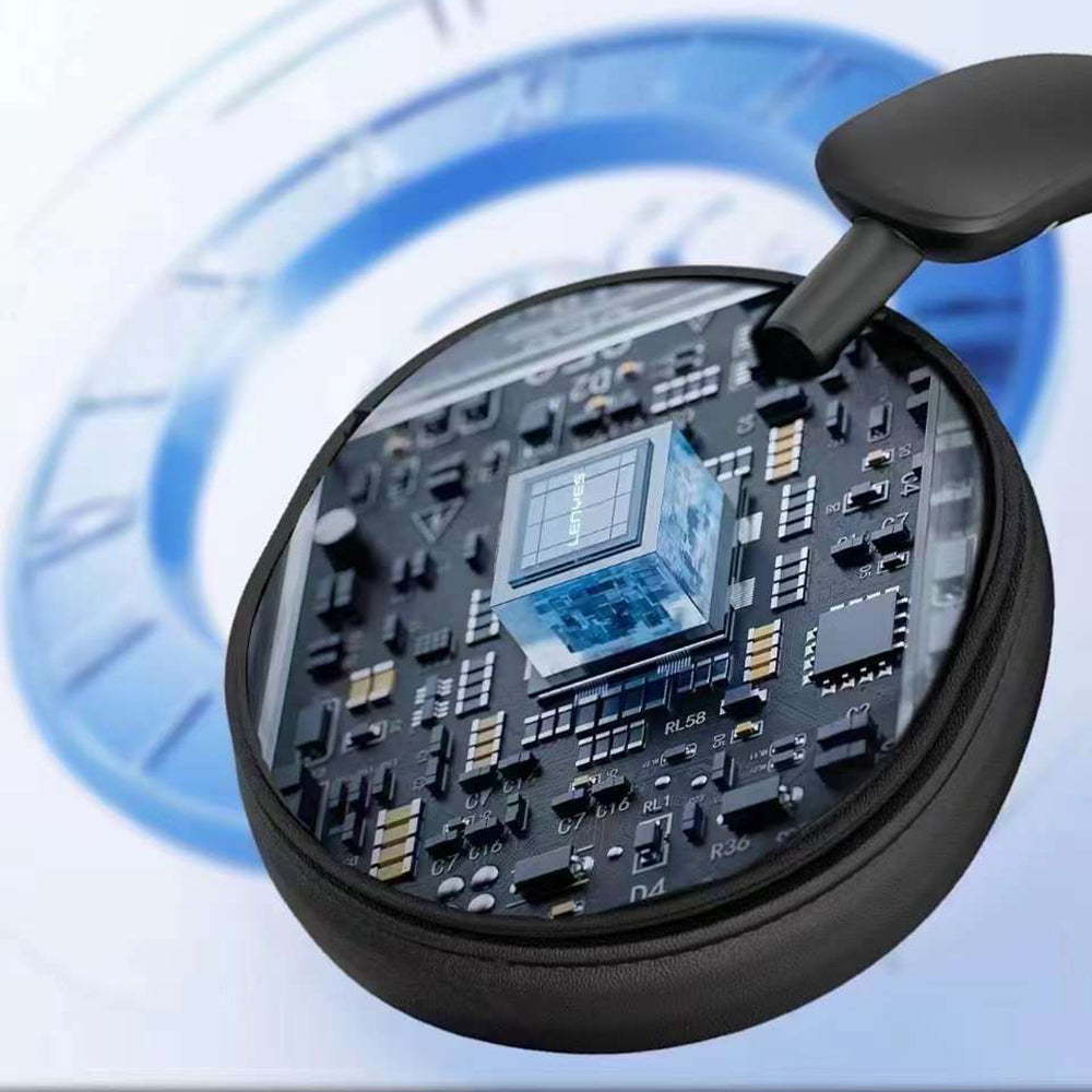 Lenyes LH89 ANC Özellikli TWS Kulak Üstü Bluetooth Kulaklık v5.3 Siyah