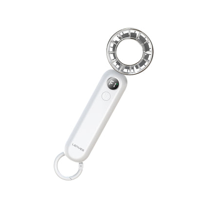 Lenyes LHF08 Katlanabilir Askılı Portatif Soğutucu El Fanı Beyaz