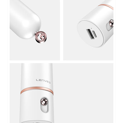 Lenyes LHF12 Powerbank Özellikli 3 Kademeli Portatif Soğutucu El Fanı Pembe