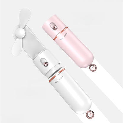 Lenyes LHF12 Powerbank Özellikli 3 Kademeli Portatif Soğutucu El Fanı Beyaz