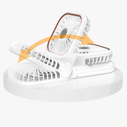 Lenyes LHF13 Powerbank Özellikli Standlı Portatif Soğutucu El Fanı Pembe