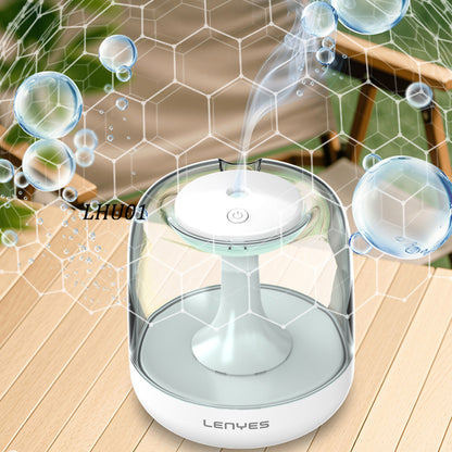 Lenyes LHU01 Ortam Aydınlatmalı Hava Nemlendirici Difüzör Beyaz