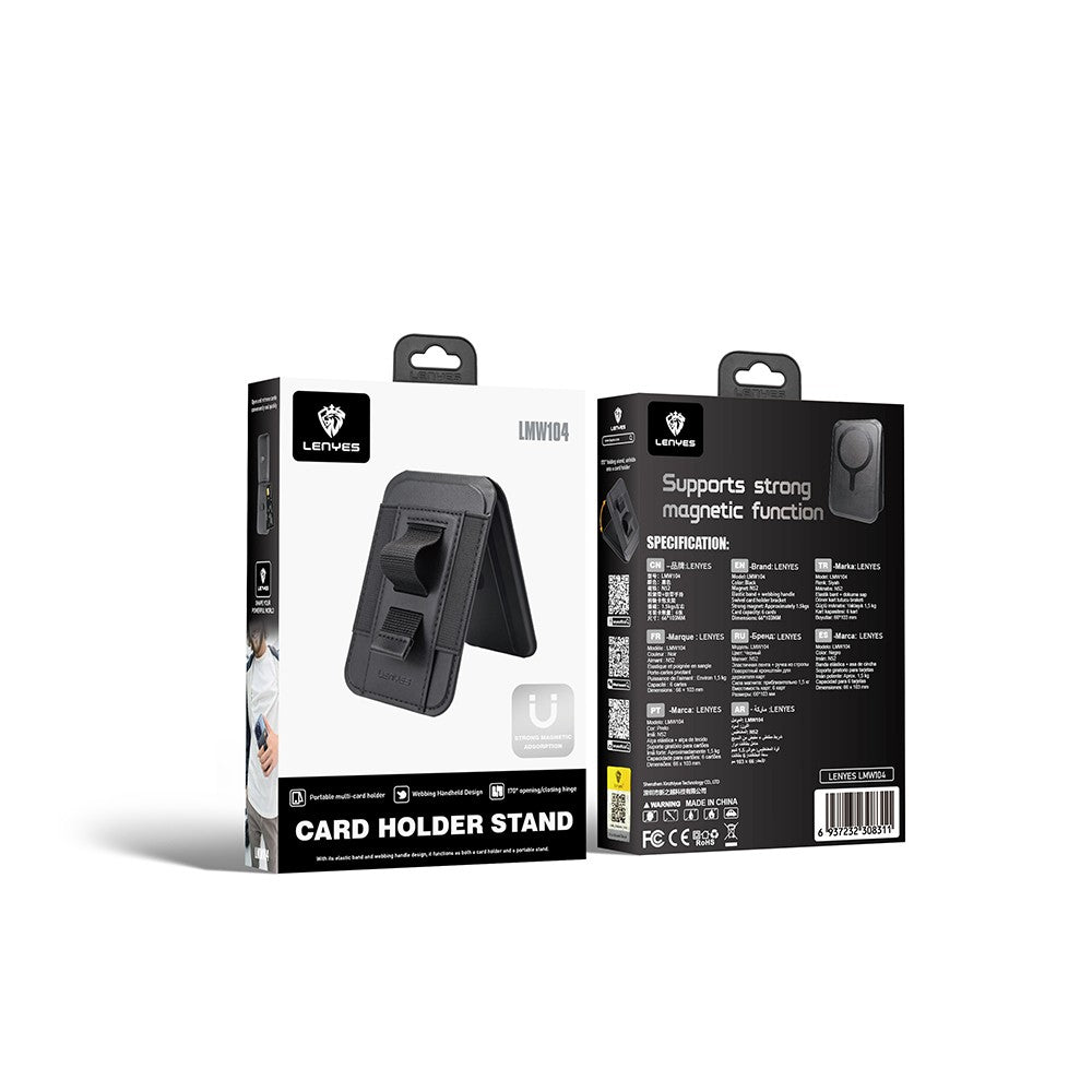 Lenyes LMW104 Magnetik Standlı Kartlık