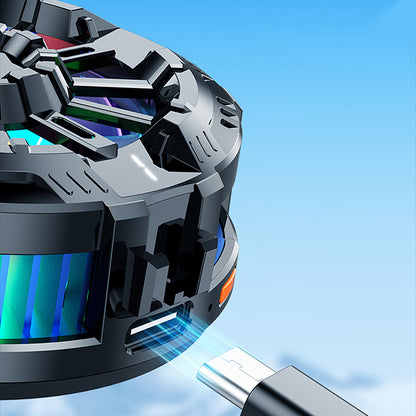 Lenyes LPC202 3 Kademeli TEC Soğutma Sistemli Telefon Soğutucu Fan Siyah