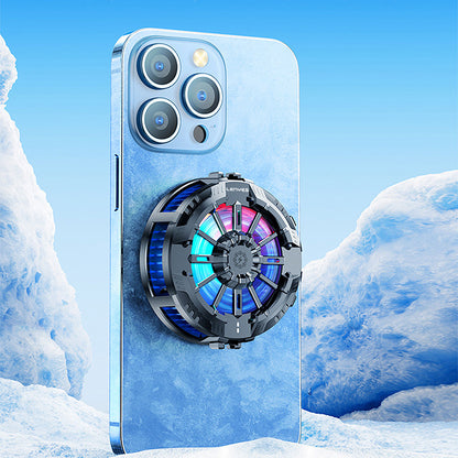 Lenyes LPC202 3 Kademeli TEC Soğutma Sistemli Telefon Soğutucu Fan Siyah