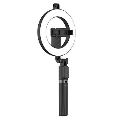 Lenyes LPH102 Uzaktan Kumandalı Çok Fonksiyonlu Ring Light Selfie Çubuğu Siyah
