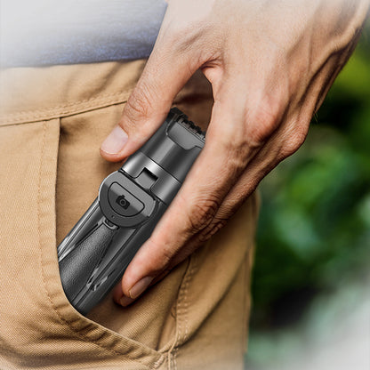 Lenyes LPH110 Uzaktan Kumandalı Çok Fonksiyonlu Sabitleyici Ayrılabilir Tripod Selfie Çubuğu Siyah