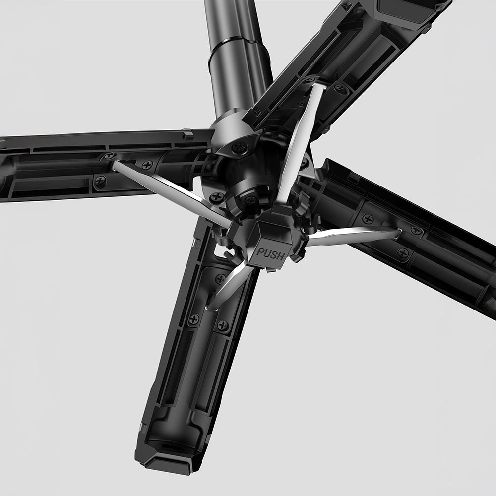 Lenyes LPH110 Uzaktan Kumandalı Çok Fonksiyonlu Sabitleyici Ayrılabilir Tripod Selfie Çubuğu Siyah