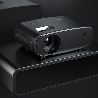 Lenyes LPR04 Pro 2 inç LCD 100 ANSI Lümen Projektör Yansıtma Cihazı Siyah