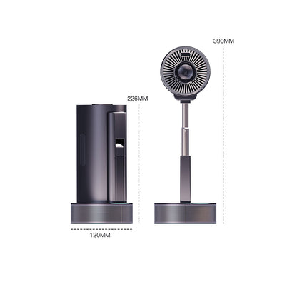 Lenyes LPR05 2.69 inç LCD 200 ANSI Lümen Projektör Yansıtma Cihazı Siyah