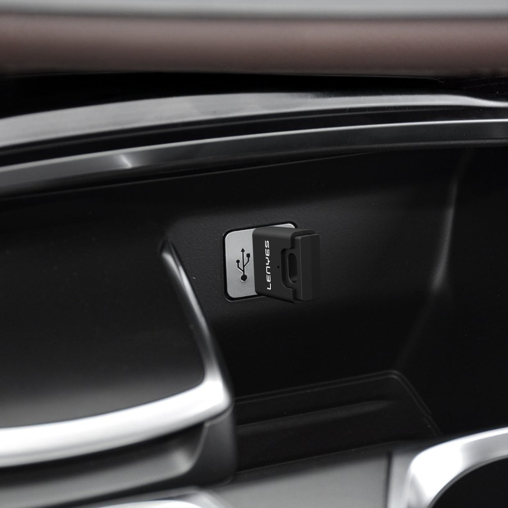 Lenyes LR203 USB Bluetooth 5.0 Wireless Transmitter Adaptör Siyah