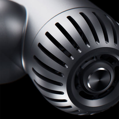 Lenyes LTF02 Dijital LED Göstergeli 4 Kademeli Çok Fonksiyonlu Turbo El Fanı Gri