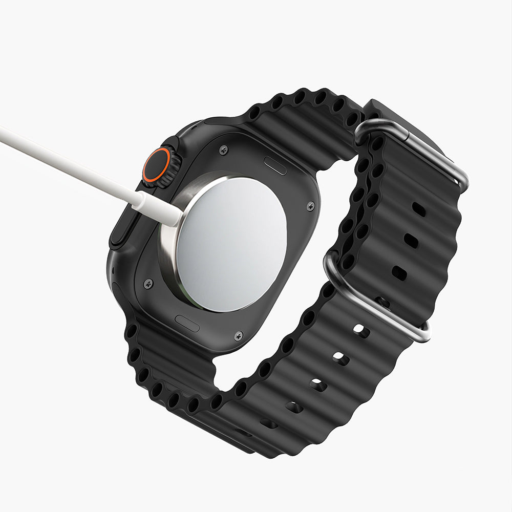 Lenyes LW-238 Ultra3 Saturn Serisi iOS ve Android Uyumlu Akıllı Saat Gold