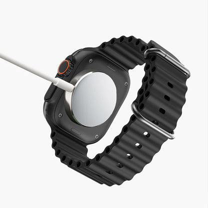 Lenyes LW-238 Ultra3 Saturn Serisi iOS ve Android Uyumlu Akıllı Saat Siyah