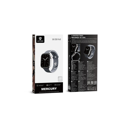 Lenyes LW-239 Pro3 iOS ve Android Uyumlu Akıllı Saat Siyah