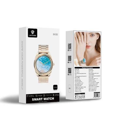 Lenyes LW-252 iOS ve Android Uyumlu Akıllı Saat Gold