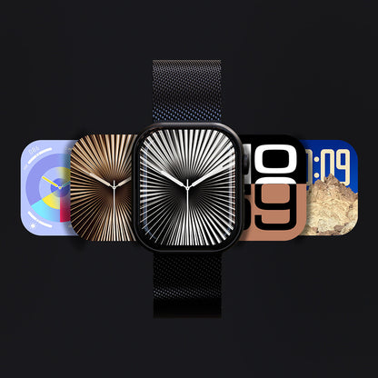 Lenyes LW-X10 Ultra HD Amoled Ekran Su Geçirmez iOS ve Android Uyumlu Akıllı Saat Siyah