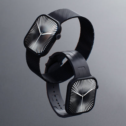 Lenyes LW-X10 Ultra HD Amoled Ekran Su Geçirmez iOS ve Android Uyumlu Akıllı Saat Siyah