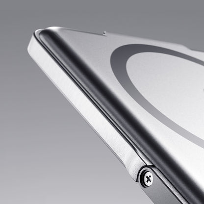 Lenyes PW038D 20W Ultra İnce Standlı Wireless Powerbank 15W 5000mAh Gümüş