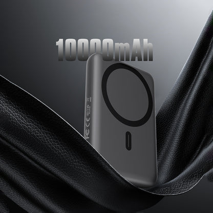 Lenyes PW139D PD 20W Ultra İnce Hızlı Şarj Özellikli Wireless Powerbank 15W 10000mAh Beyaz