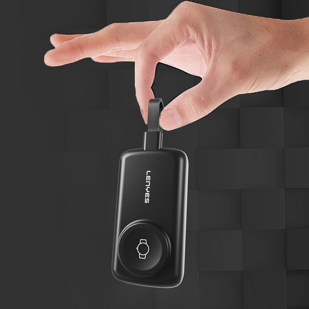 Lenyes PX0001D Akıllı Saat Kablosuz Şarj Özellikli Taşınabilir Type-C Kablolu Powerbank 2000mAh 2W Siyah