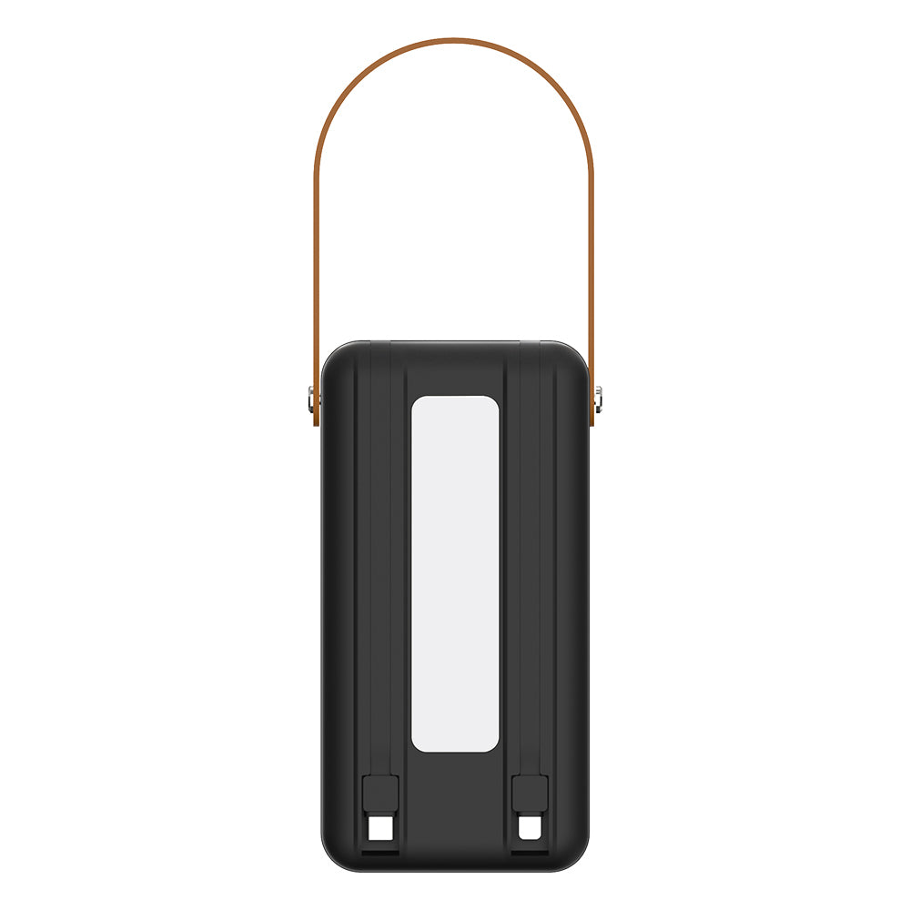 Lenyes PX691D LED Göstergeli Taşınabilir Askılı Powerbank 22.5W 60.000mAh Siyah
