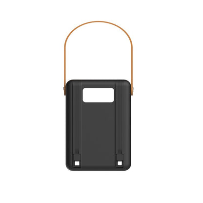 Lenyes PX892D LED Göstergeli Taşınabilir Askılı ve Led Işıklı Powerbank 22.5W 80.000mAh Siyah