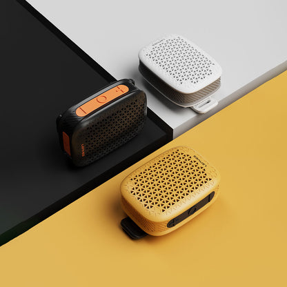 Lenyes S232 TWS Mandallı Bluetooth Speaker Hoparlör v5.4 Siyah