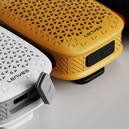Lenyes S232 TWS Mandallı Bluetooth Speaker Hoparlör v5.4 Sarı