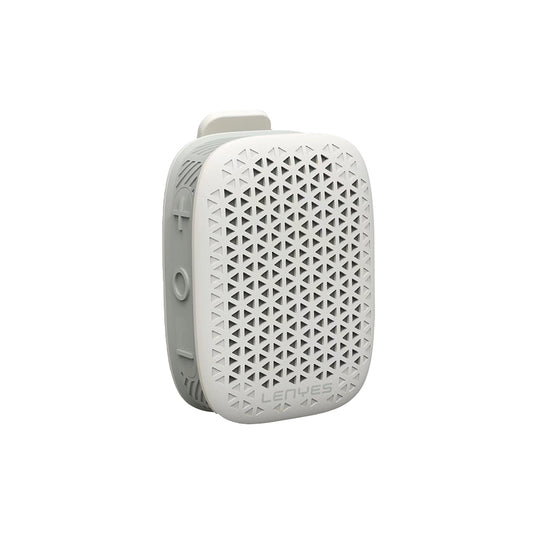 Lenyes S232 TWS Mandallı Bluetooth Speaker Hoparlör v5.4 Beyaz