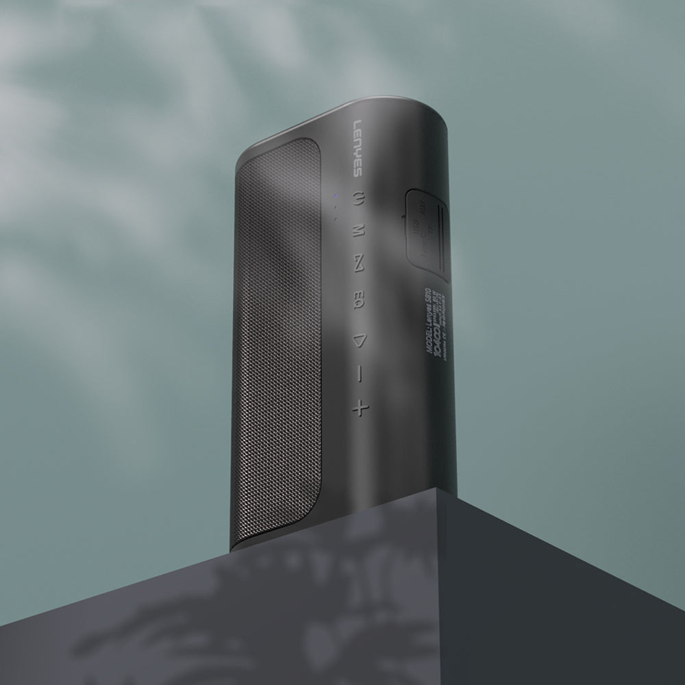 Lenyes S810 TWS Bluetooth Speaker Hoparlör v5.0 Siyah