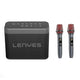 Lenyes S832 TWS Bluetooth Speaker Hoparlör ve Karaoke Bluetooth Mikrofon v5.0 Siyah