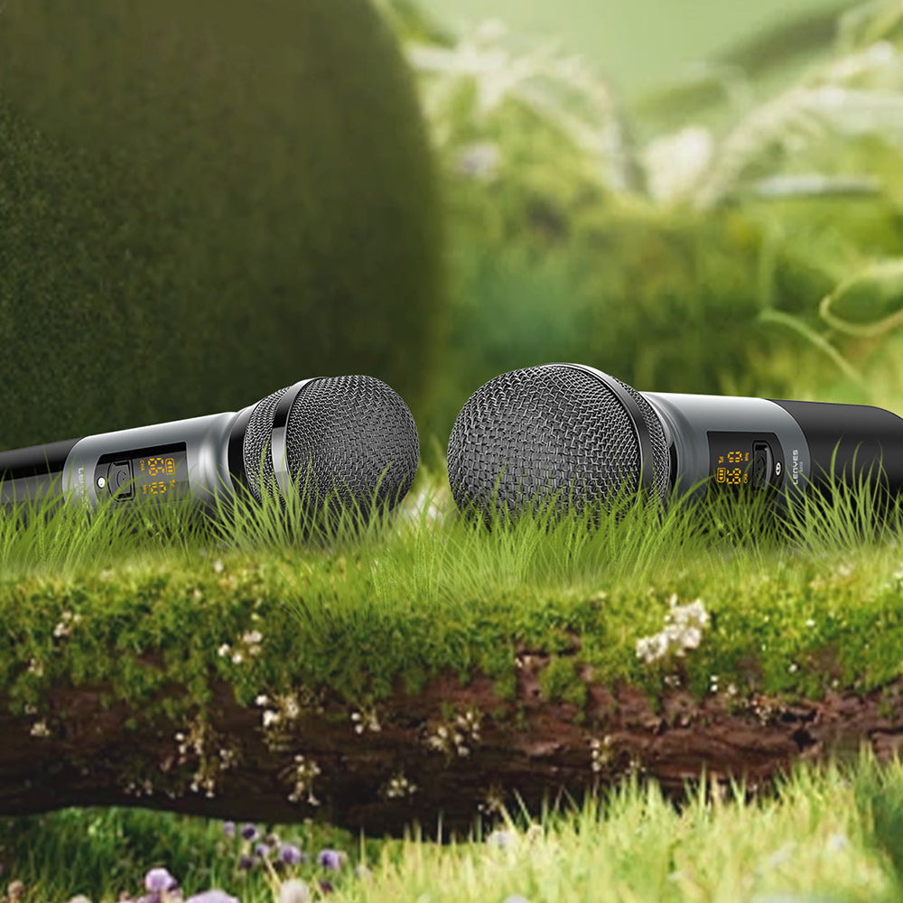 Lenyes S859 RGB Işıklı Çift Mikrofonlu TWS Bluetooth Speaker Hoparlör v5.3 Siyah