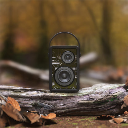 Lenyes S860 RGB Işıklı Taşınabilir Bluetooth Speaker Hoparlör v5.3 Siyah