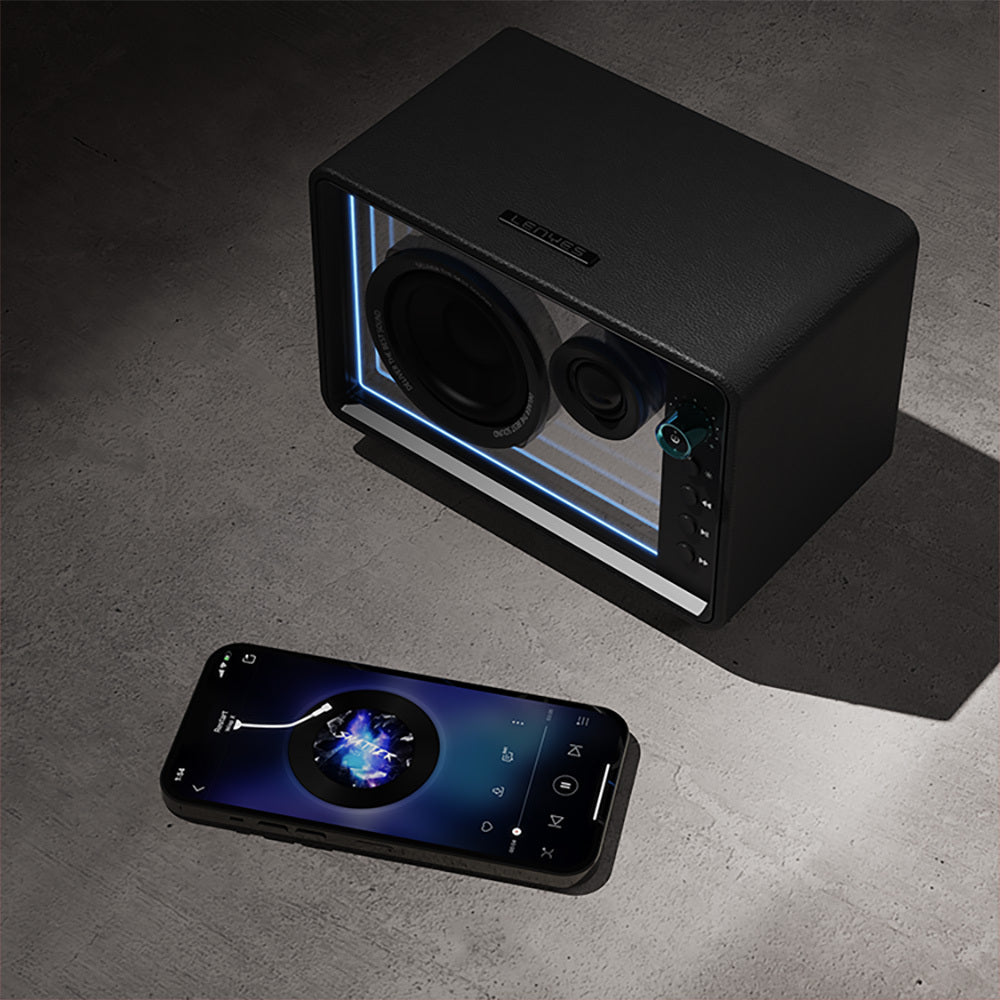 Lenyes S862 Su Geçirmez Mikrofonlu Çoklu Giriş Karaoke Bluetooth Hoparlör v5.3 120W Siyah