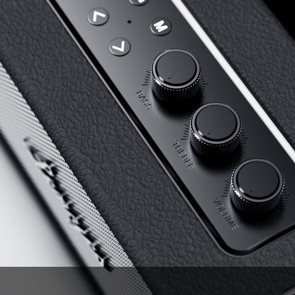 Lenyes S876 Supreme Serisi RGB Işıklı Taşınabilir Su Geçirmez TWS Bluetooth Hoparlör v5.3 45W Siyah