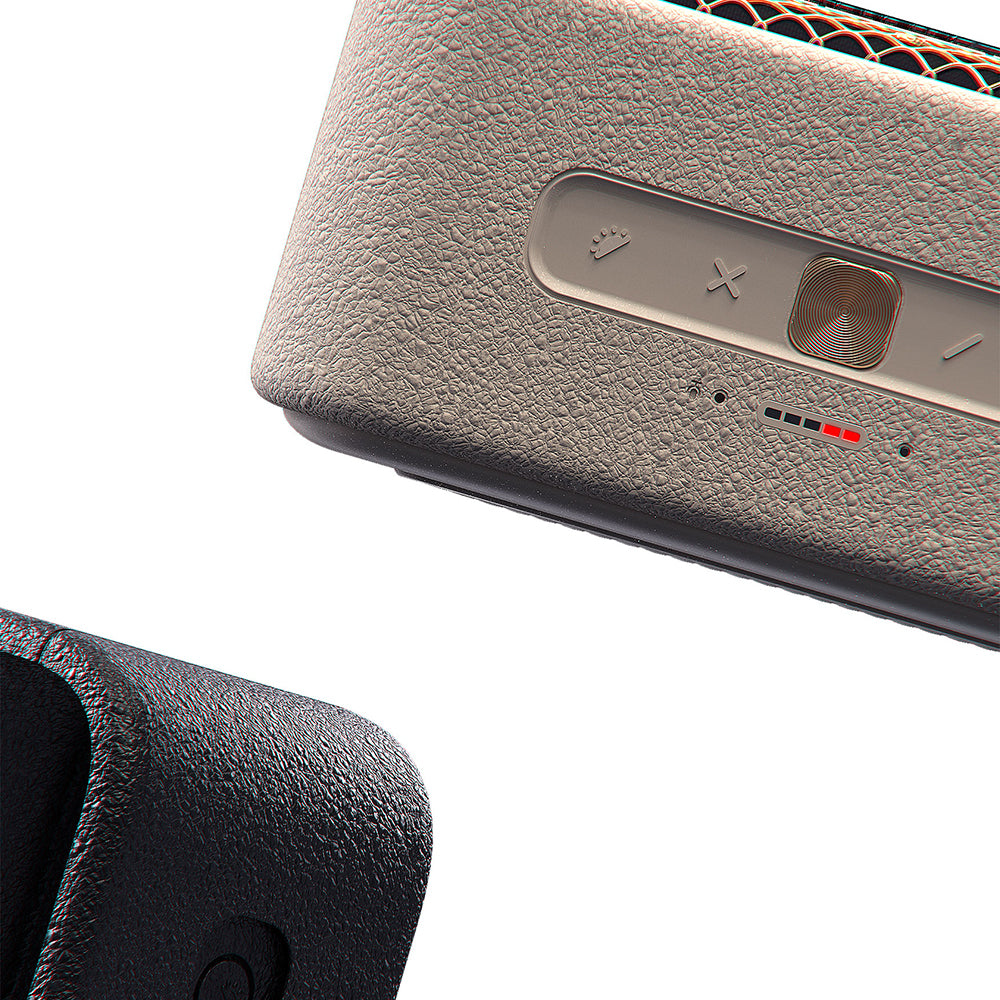 Lenyes S891 RGB Işıklı Taşınabilir Su Geçirmez OTG-TWS Bluetooth Hoparlör v5.3 80W Siyah