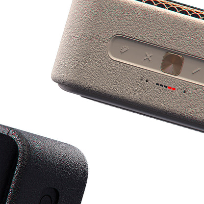 Lenyes S891 RGB Işıklı Taşınabilir Su Geçirmez OTG-TWS Bluetooth Hoparlör v5.3 80W Siyah