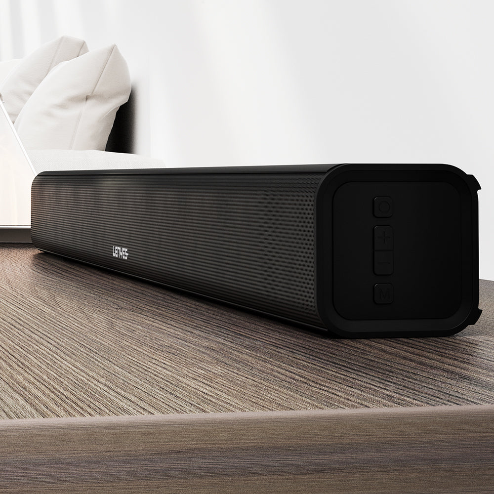 Lenyes S901 Vista Serisi Hi-Fi Akıllı Wireless Bluetooth 5.0 Speaker Hoparlör 40W Siyah