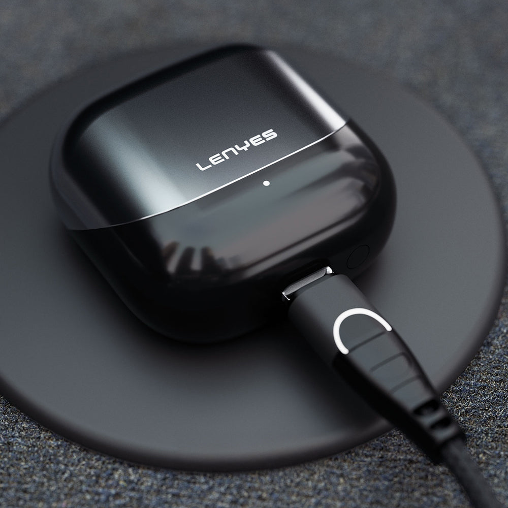 Lenyes Serene X ANC Özellikli ENC Teknolojili Kulak İçi Bluetooth Kulaklık v5.4 Siyah