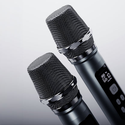 Lenyes Titan 1 Serisi RGB Işıklı Çift Mikrofonlu Bluetooth Speaker Hoparlör v5.3 5000mAh Siyah