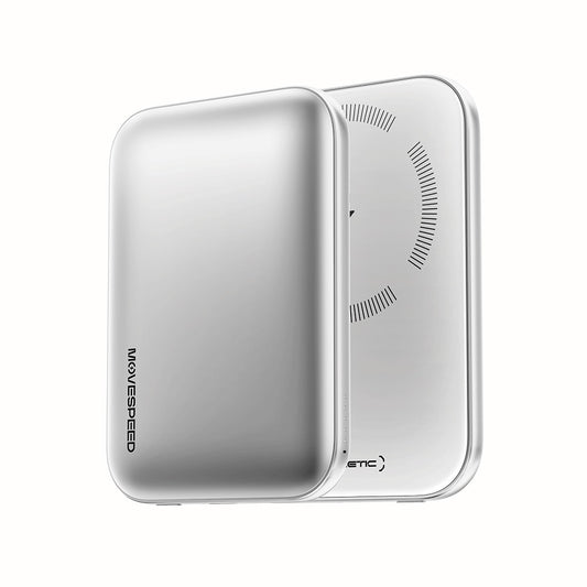 Movespeed MSPD10 PSSD Powerbank Özellikli Manyetik 5000mAh 2in1 SSD 4K ProRes Destekli 1TB USB3.2 Taşınabilir Harici Disk