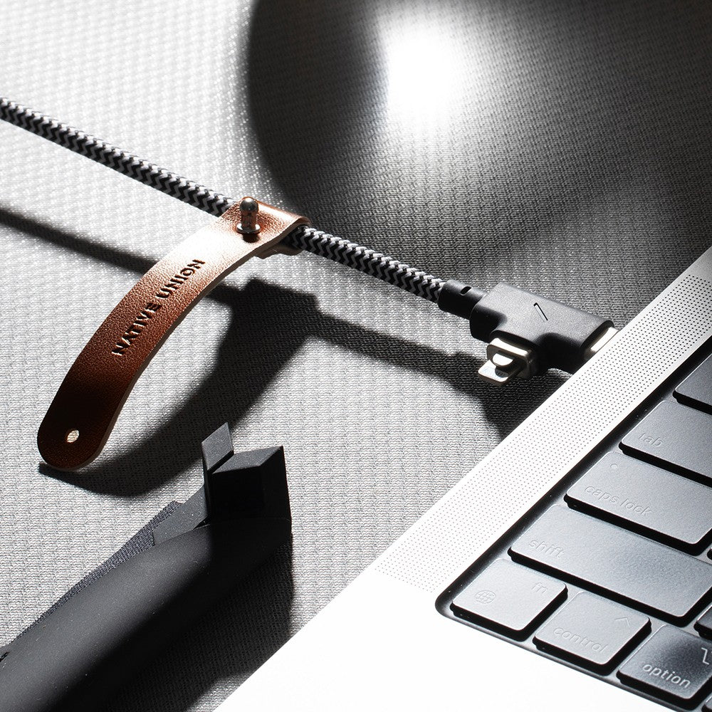Native Union Belt Serisi Duo Pro Type-C to Type-C - Lightning Şarj Kablosu 240W 2.4M