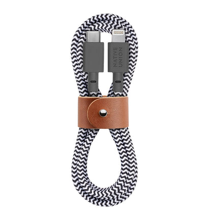 Native Union Belt Serisi Type-C to Lightning Şarj Kablosu 1.2M