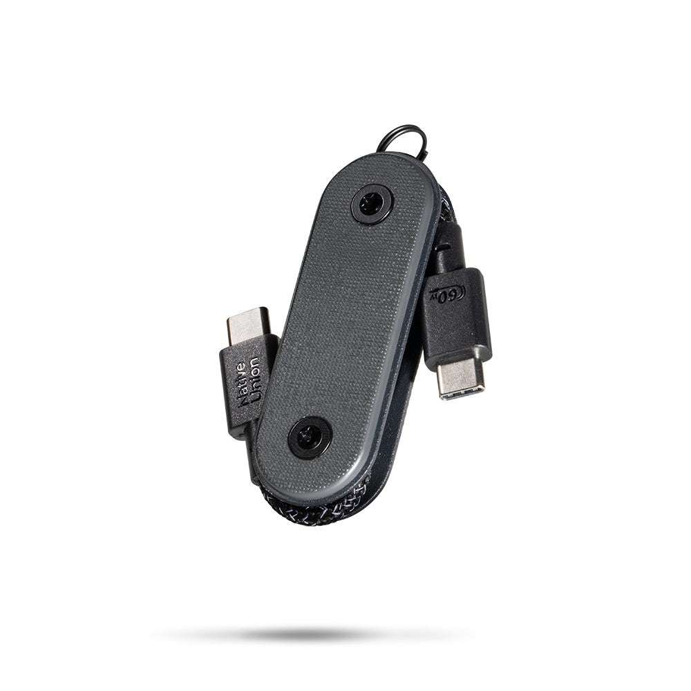 Native Union Pocket Cable Type-C to Type-C Hızlı Şarj Özellikli Anahtarlık Data ve Şarj Kablosu 60W