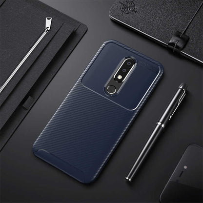 Nokia 5.1 Plus Kılıf Zore Negro Silikon Kapak