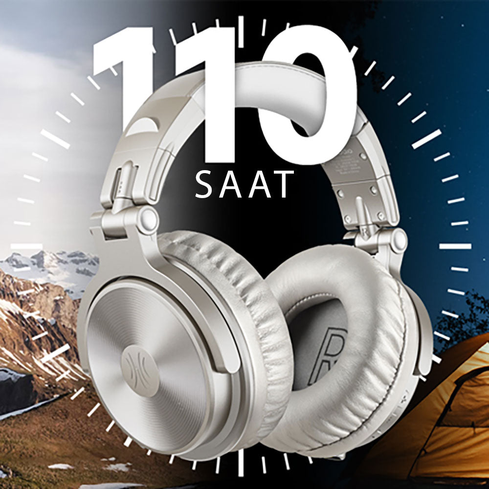 Oneodio Pro C Yeni Seri Bluetooth Kulaklık Gümüş