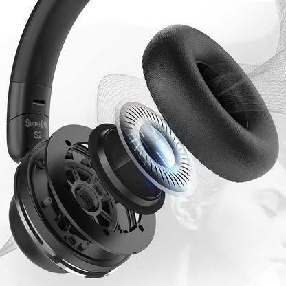 Oneodio S2 Bluetooth Kulaklık Siyah
